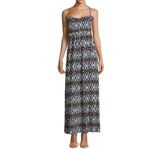 🌹Saks 5th Ave Printed Maxi Dress Size Small NEW